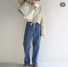 HOLIDAY DRAWSTRINGS DENIM PANTS ホリデイ