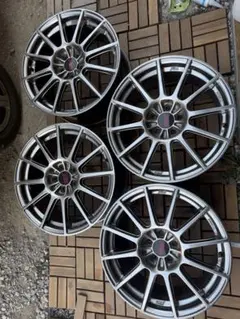 も*や様 スバル純正 STIホイール 17インチ 7J PCD100 ＋48 エ - メルカリ