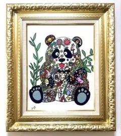 F6号】ジミー大西【Pig】手描き作品/裏サイン有/油彩/アクリル/絵画