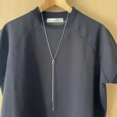 antiqua ロングスネークチェーンネックレス　シルバー