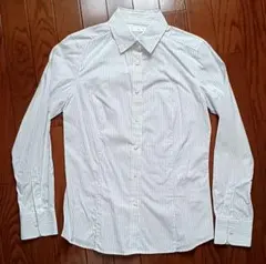 UNIQLO ストライプ 長袖シャツ S