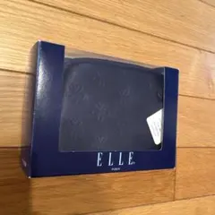 ELLE PARIS ポーチ ネイビーのサムネイル