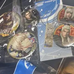 真・三國無双　缶バッジセット　戦国無双