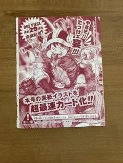 ONE PIECE 連載29周年記念 カード 2枚セット - メルカリ