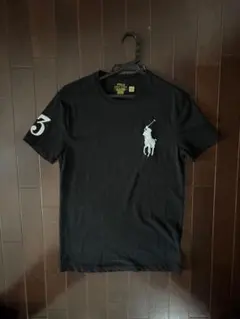 POLO RALPH LAUREN Tシャツ 黒　ビックポニー