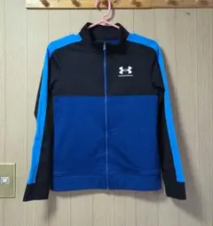 UNDER ARMOUR☆ジャージ☆YMD☆ 黒/青☆140
