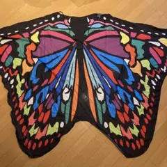 カラフル 蝶の羽 ストール・ショール