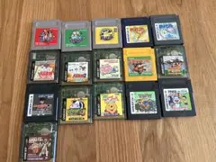 ゲームボーイカラーソフト 16本セット