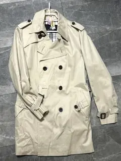 Burberry Black labelトレンチコート　ダブル　ベージュ