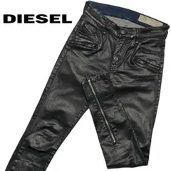 ディーゼル DIESEL コーティング ストレッチ デニム SLANDY-BK