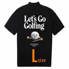デヴァローゴルフ オーバーサイズ Lサイズ モックネック Tシャツ ブラック