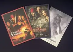 パイレーツ・オブ・カリビアン パンフレット3点セット