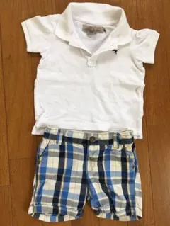 値下げ！【80cm】H&M 男の子上下セット☆