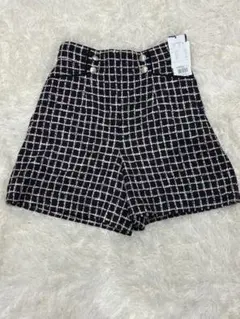 チェック柄ショートパンツ サイズ36