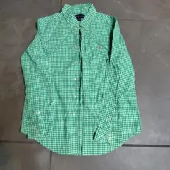 Ralph Lauren ギンガムチェックシャツ 160cmのサムネイル