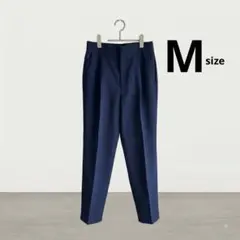 レディース スラックス ネイビー
