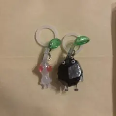 白ピクミン 岩ピクミン めじるしアクセサリー カプセルトイ