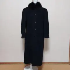 カシミア黒ロングコート　REGINA　キングのサムネイル