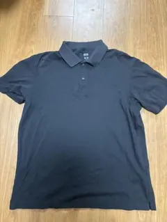UNIQLO ユニクロ ポロシャツ ブラック XL