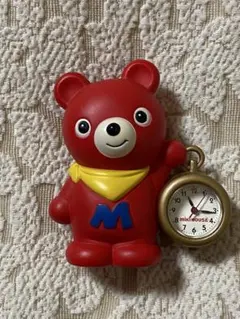 お値下げ価格、MIKI HOUSE ミニベアクロック 置き時計　ミキハウス