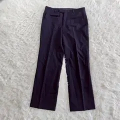 【LANVIN PARIS】ネイビー スラックス サイズ76のサムネイル