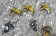 一番くじ　ゴジラ大怪獣列伝G　モンスターヘッドマグネット　6個セット他