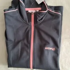 Kaeppa フルジップジャージ Lサイズ グレー/ピンク
