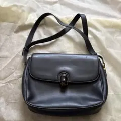 GUCCI バンブーショルダーバッグ レザー ブラックのサムネイル
