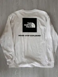 THE NORTH FACE BOXLOGO ロンT 人気 L