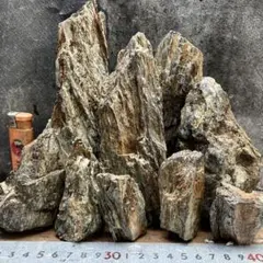 アクアリウム 渓谷石セット③★清流石 青龍石 水槽レイアウト メダカ 熱帯魚のサムネイル
