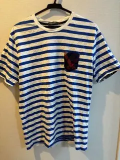 BLACK LABEL CRESTBRIDGE ストライプTシャツ LL