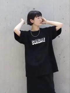 新品未使用 journal standard luxe SUNDAYロゴTシャツのサムネイル