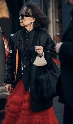 ［川久保玲着用］COMMEdesGARCONS 定番ハンドバック　サイズ:中