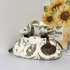 超希少☆ヴィヴィアンウエストウッド トワル柄 ミニ　ボストンバッグ　y2k