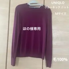UNIQLO エクストラファインメリノウール クルーネックセーター　Ｍサイズ