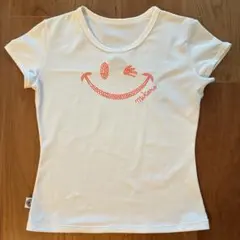 ミカランセ　ミカノ　MIKALANCE MIKANO トップス　Tシャツ　白
