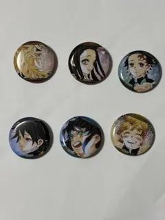 鬼滅の刃 冨岡義勇 煉獄杏寿郎 竈門炭治郎 我妻善逸 嘴平伊之助 禰豆子 缶バ