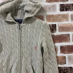 超大特価❗️ポロ　ラルフローレン ケーブルニット　パーカー❗️