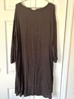 スタジオクリップ⭐︎ブラウン 長袖ワンピース