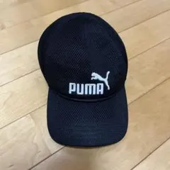 PUMA メッシュキャップ ブラック