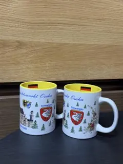 クリスマスマーケット ペアマグカップ
