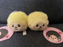 モンチッチ　フェイスマスコット　イエロー