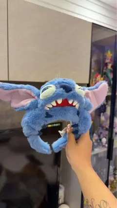香港ディズニー正規品　スティッチ カチューシャ