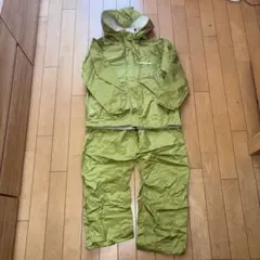 mont-bell レインスーツ(上下セット) 150 オリーブグリーン