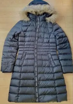 TOMMY HILFIGER フード付きロングダウンジャケット