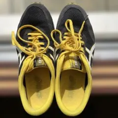 ターサーエッジ26.5cmワイド　ブラック/イエロー