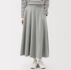 無印良品　ライトスウェットスカート