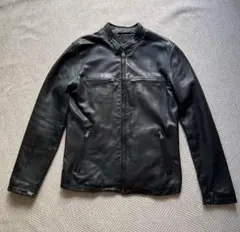 バナナリパブリック　レザージャケット　ライダース