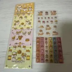 平成レトロ 2002年 コロコロクリリンクリアスポンジシール フロッキーシール