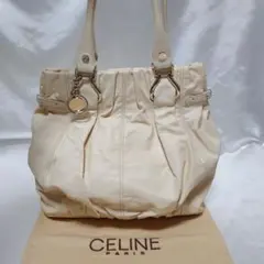 CELINE トートバッグ アイボリー